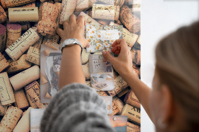 Tableau magnétique pour magnets Bouchons de vin
