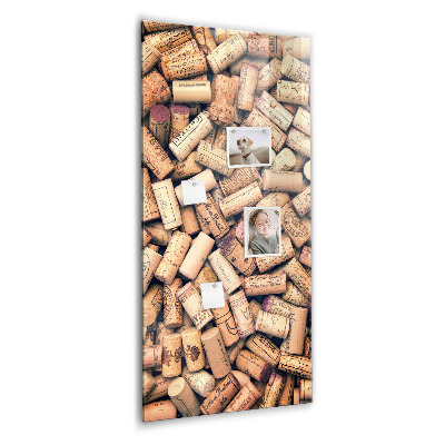 Tableau magnétique pour magnets Bouchons de vin