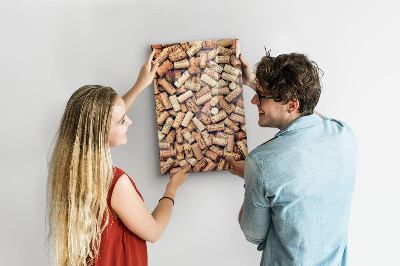 Tableau magnétique pour magnets Bouchons de vin