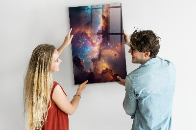 Tableau magnétique enfant Espace galactique