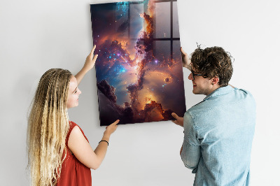 Tableau magnétique enfant Espace galactique