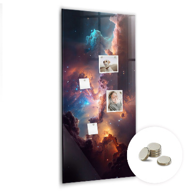 Tableau magnétique enfant Espace galactique
