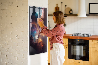 Tableau magnétique enfant Espace galactique