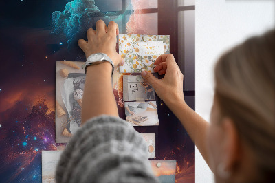 Tableau magnétique enfant Espace galactique