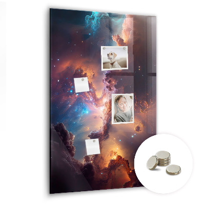 Tableau magnétique enfant Espace galactique