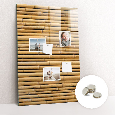 Tableau magnétique vertical Bambou