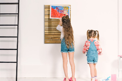 Tableau magnétique vertical Bambou
