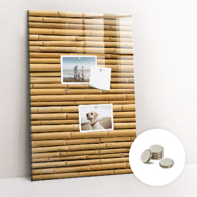 Tableau magnétique vertical Bambou