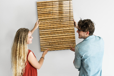 Tableau magnétique vertical Bambou