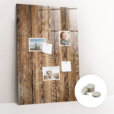 Tableau magnétique pour magnets Texture du bois