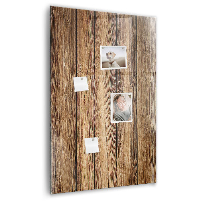 Tableau magnétique pour magnets Texture du bois