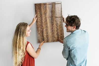 Tableau magnétique pour magnets Texture du bois