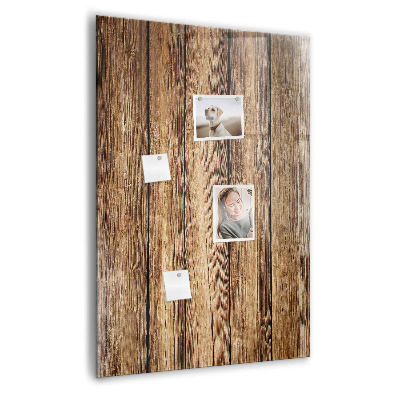 Tableau magnétique pour magnets Texture du bois