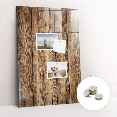Tableau magnétique pour magnets Texture du bois