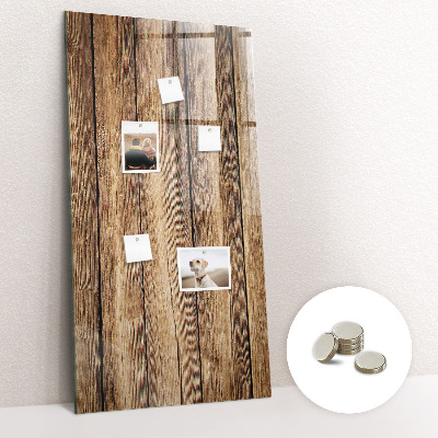 Tableau magnétique pour magnets Texture du bois