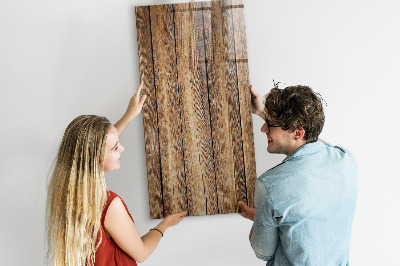Tableau magnétique pour magnets Texture du bois