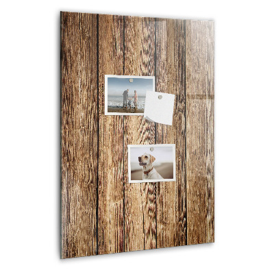 Tableau magnétique pour magnets Texture du bois