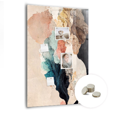 Tableau aimanté décoration Taches abstraites