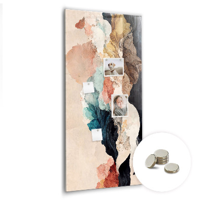 Tableau aimanté décoration Taches abstraites