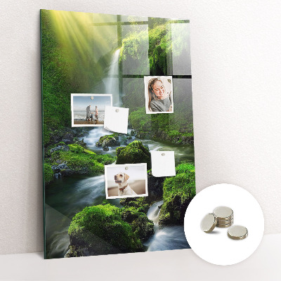 Tableau magnétique pour magnets Cascade avec rochers