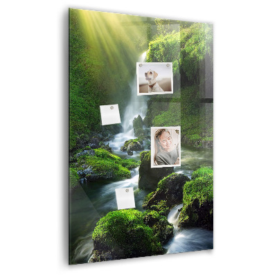Tableau magnétique pour magnets Cascade avec rochers