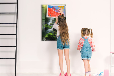 Tableau magnétique pour magnets Cascade avec rochers