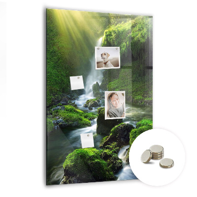 Tableau magnétique pour magnets Cascade avec rochers