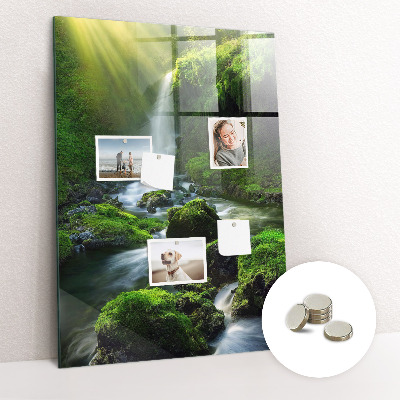 Tableau magnétique pour magnets Cascade avec rochers