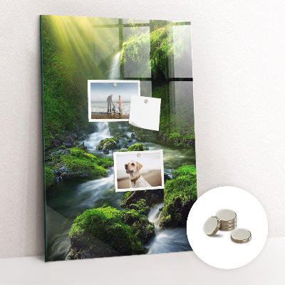 Tableau magnétique pour magnets Cascade avec rochers