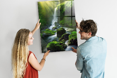 Tableau magnétique pour magnets Cascade avec rochers