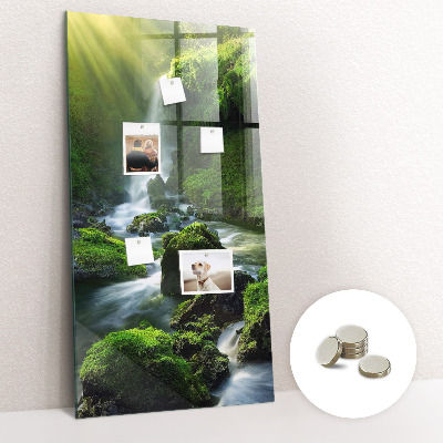 Tableau magnétique pour magnets Cascade avec rochers