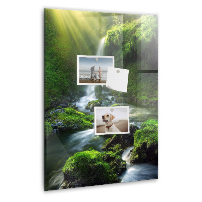 Tableau magnétique pour magnets Cascade avec rochers