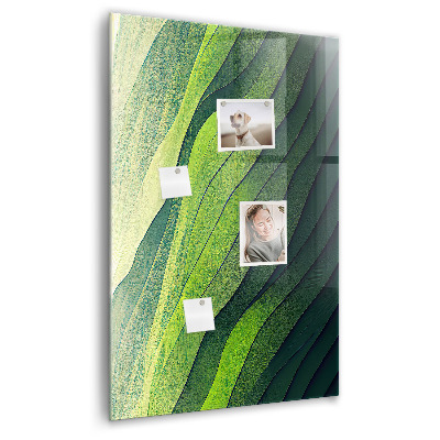Tableau magnétique vertical Lignes paysage nature