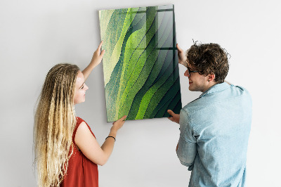 Tableau magnétique vertical Lignes paysage nature