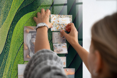 Tableau magnétique vertical Lignes paysage nature