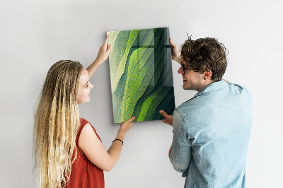 Tableau magnétique vertical Lignes paysage nature