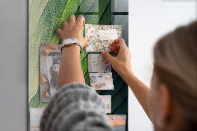 Tableau magnétique vertical Lignes paysage nature