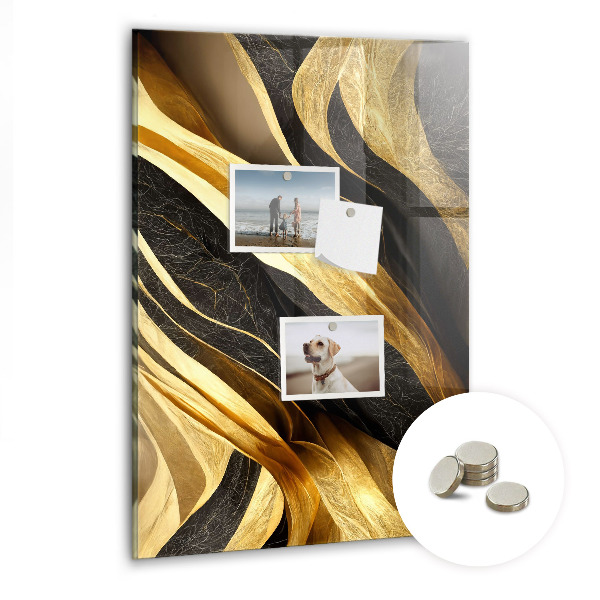 Tableau aimanté décoration Lignes abstraites