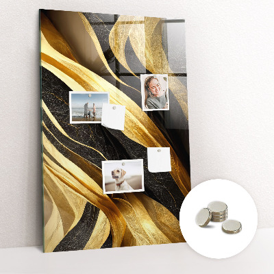 Tableau aimanté décoration Lignes abstraites