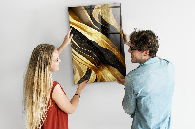 Tableau aimanté décoration Lignes abstraites