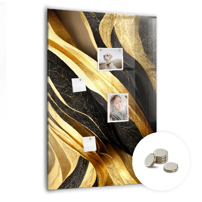 Tableau aimanté décoration Lignes abstraites