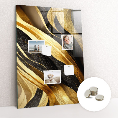 Tableau aimanté décoration Lignes abstraites
