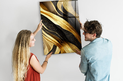 Tableau aimanté décoration Lignes abstraites