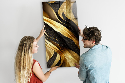 Tableau aimanté décoration Lignes abstraites
