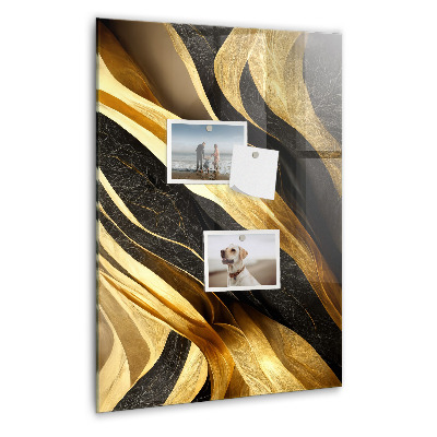 Tableau aimanté décoration Lignes abstraites