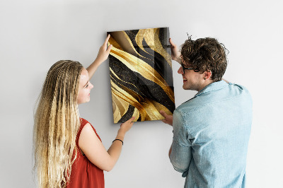 Tableau aimanté décoration Lignes abstraites