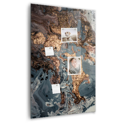 Tableau aimanté décoration L'art du marbre