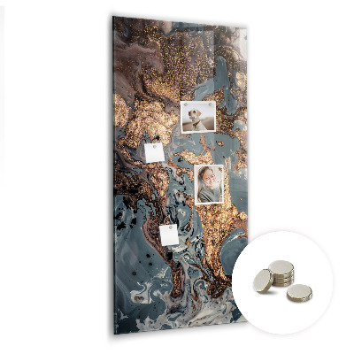 Tableau aimanté décoration L'art du marbre