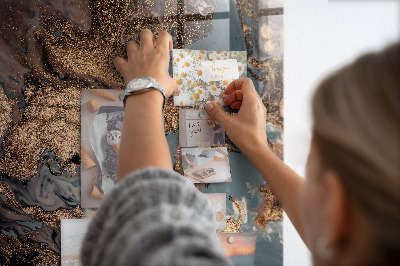 Tableau aimanté décoration L'art du marbre