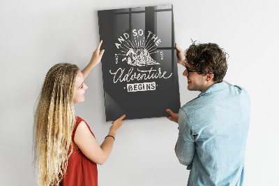 Tableau magnétique pour magnets Affiche rétro
